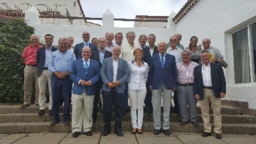 Reunión de Asoclub con el presidente del Cabildo en el Club de Golf
